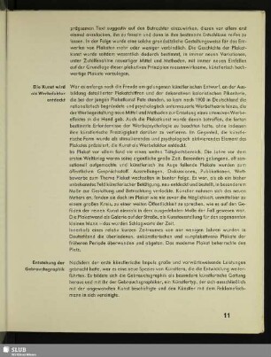 Entstehung der Gebrauchsgraphik