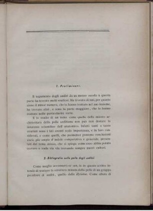 2. Bilio sulla pelle degli anfibii