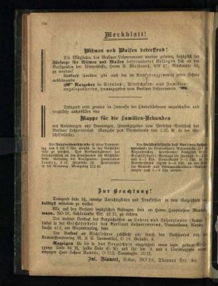 Merkblatt!