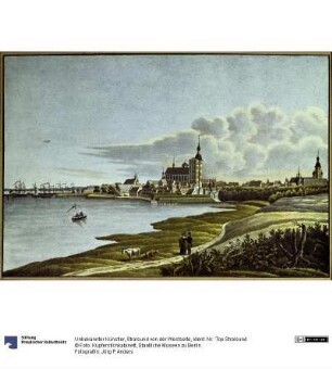 Stralsund von der Westseite