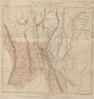 The central part of British Burmah