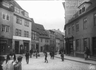Blick in Geiststraße. Rechte Seite - Blick auf Breite Straße 1