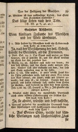 59-66, Sechster Abschnitt
