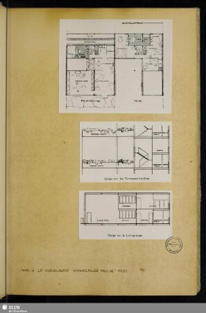 Abb. 4 Le Corbusier "Immeubles Villas" 1922