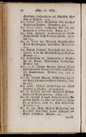 610. Nicol. Blumii Leichpredigt über den enthaupteten D. Nicol. Krell. - 12 Funebria Herzog Wilhelm Ludwigs zu Wittemberg.