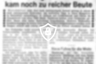 Hartnäckiger Einbrecher kam noch zu reicher Beute