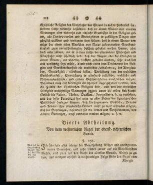112-136, Vierte Abtheilung.
