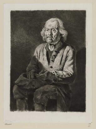 Bildnis eines sitzenden Bettlers