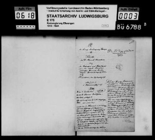 Schuldenwesen der Teilgemeinde Burleswagen, Gemeindebezirk Satteldorf