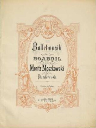 Balletmusik aus der Oper Boabdil : für Pianoforte solo
