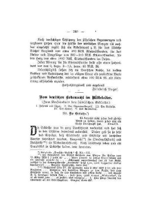 Vom deutschen Bodenrecht im Mittelalter