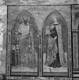 Apostel Bartholomäus und Heilige Barbara