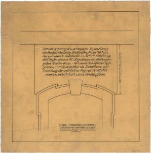 Billing, Hermann; Rastatt, Kapellenstr. 20; Mädchenschule, Umbau - Eingang an der Kapellenstraße (Ansicht)