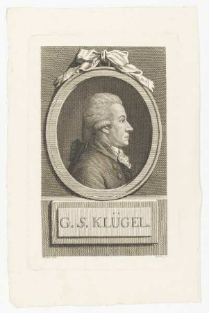 Bildnis des G. S. Klügel