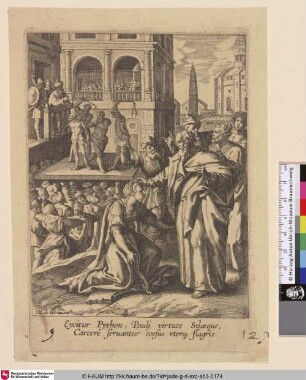 [Heilung einer Hellseherin durch Paulus und Silas; Healiing of a Fortune-Teller by Paul and Silas]
