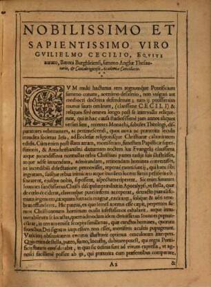 Disputatio de sacra scriptura contra huius temporis Papistas