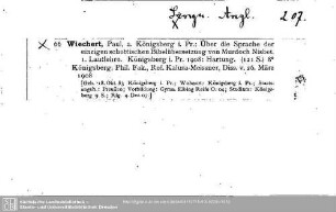 Lingua Anglica 0207