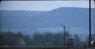 Bretzfeld Schienenbus Baureihe 795 N HN-ÖHR Einfahrsignal
