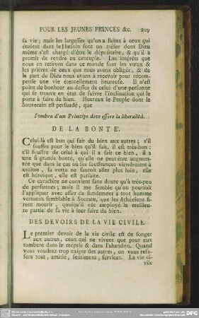Des Devoirs De La Vie Civile