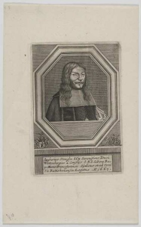 Bildnis des Zacharias Stenglin