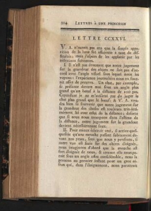 Lettre CCXXVI-CCXXX
