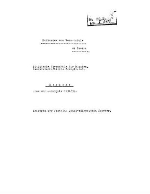 1938/39: Bericht über das Schuljahr ... - 1938/39