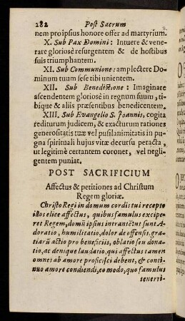 282-289, Post Sacrificium; ...