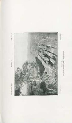 Plate XVI.A. Sígiriya. Sígiri-Gala. Excavations on Summit, S.E. View from West