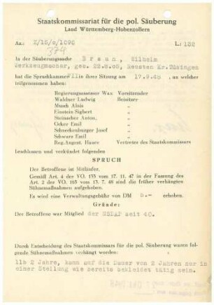 Braun, Wilhelm