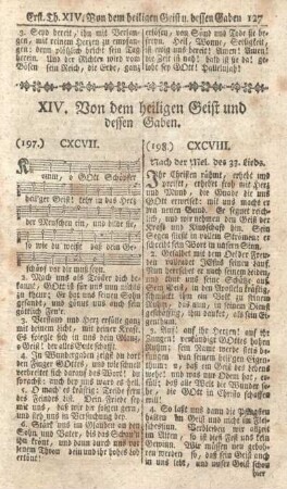 XIV. Von dem heiligen Geist und dessen Gaben.