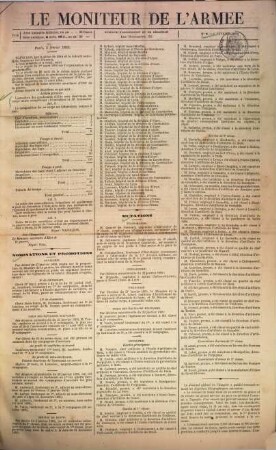 Le moniteur de l'armée. 1869