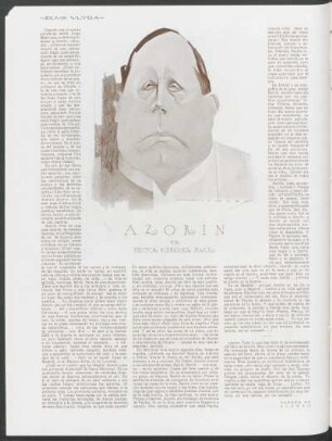 "Azorín" por Héctor Rodriguez Pujol