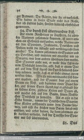 94. [84.] Di edurch List überwundne List