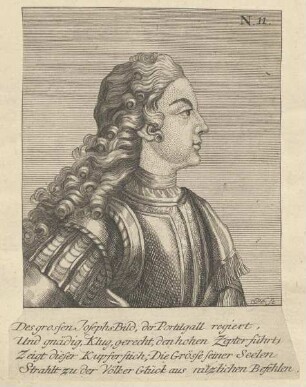 Bildnis von Joseph, König von Portugal