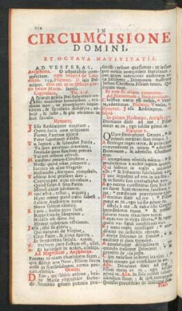 In Circumcisione Domini