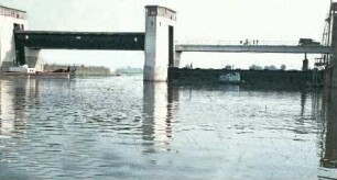 Wehrbaustelle Staustufe Drakenburg/Weser
