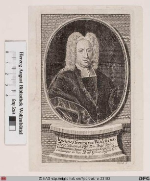 Bildnis Johann Georg Walch