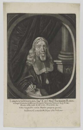 Bildnis des Ludovicus Vogelius