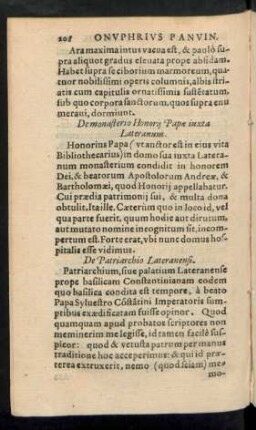 De monasterio Honorii Papae iuxta Lateranum.