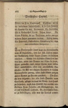 Dreißigstes Capitel.