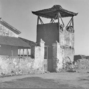 Griechenland. Insel Limnos. Glockenturm.