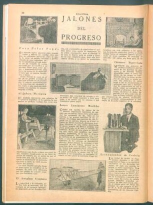 Jalones del progreso