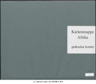 Ostafrika zwischen Äquator und Sambesi, Deutsch-Ostafrika : 1890 : Kartensammlung