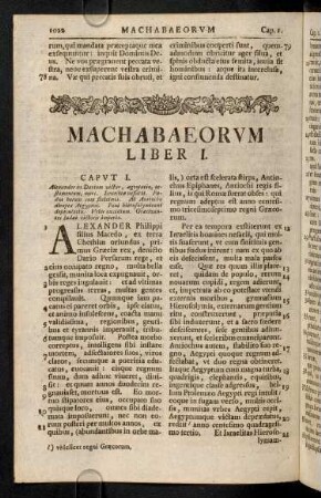 1022-1080, Machabaeorum
