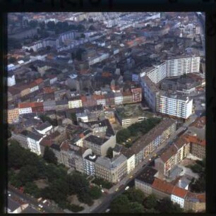 Diapositiv: Reichenberger Straße, Dresdener Straße, 1983