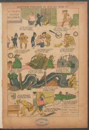 Aventuras policiales de Máscara-Dura - III [Dibujo, continuación]