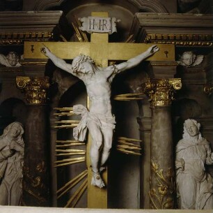 Altar des Heiligen Bernhard — Kreuzigungsgruppe