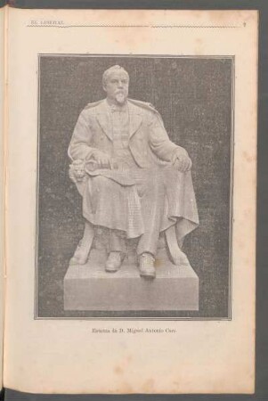 Estatua de D. Miguel Antonio Caro