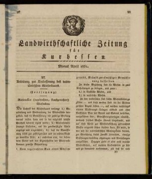 Monat April 1831