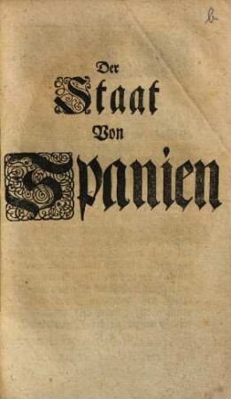 Der Staat Von Spanien